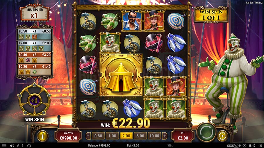 golden ticket 2 slot