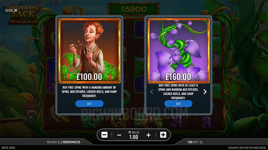 Megaways Jack and The Magic Beans slot